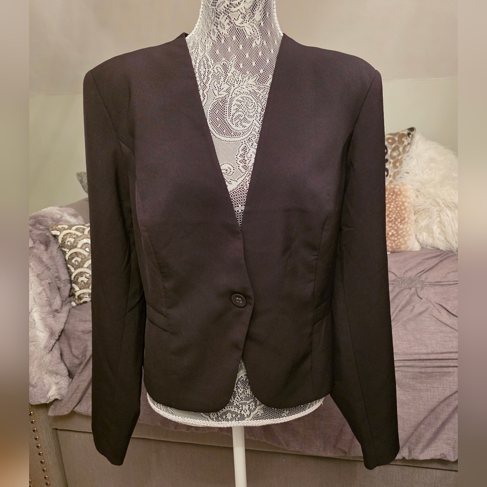 City Chic Black Women's Blazer